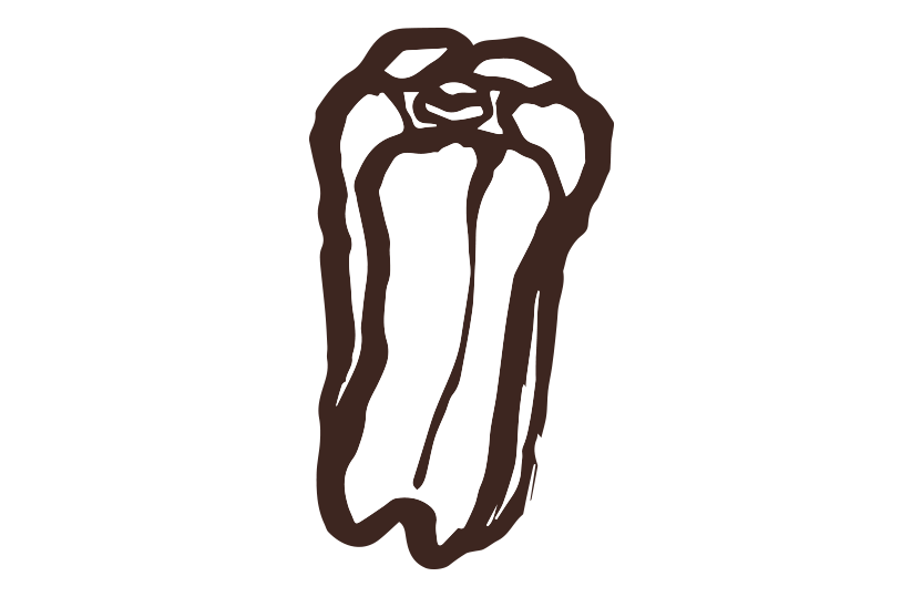 ピーマン筆イラスト