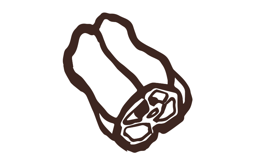 ピーマン筆イラスト