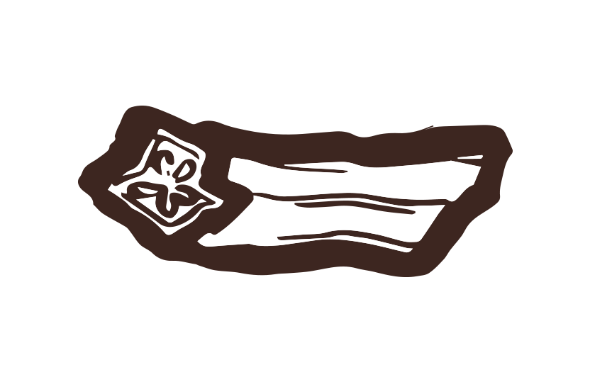 オクラ筆イラスト