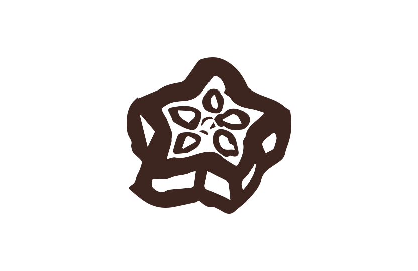 オクラ筆イラスト