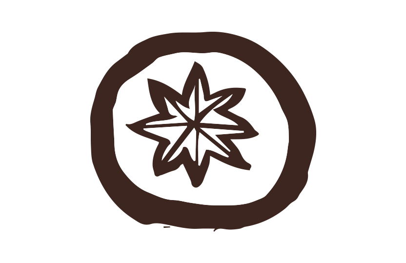 しいたけ筆イラスト