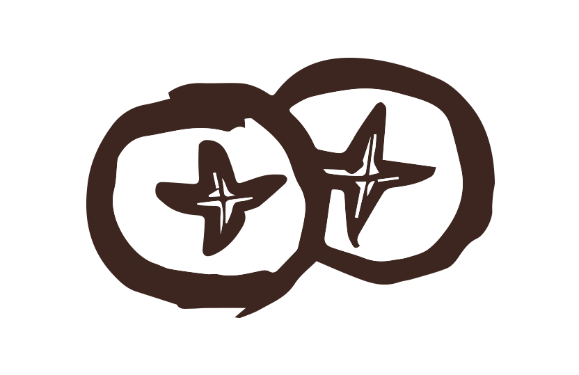 しいたけ筆イラスト