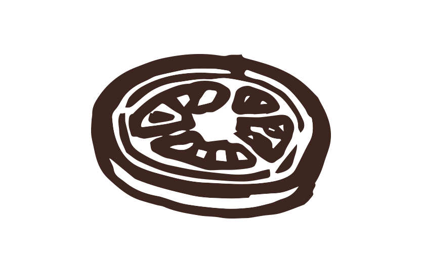 トマト筆イラスト