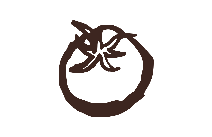 トマト筆イラスト