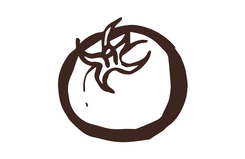 トマト筆イラスト