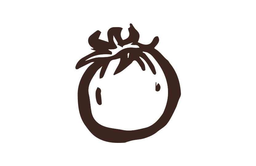 トマト筆イラスト